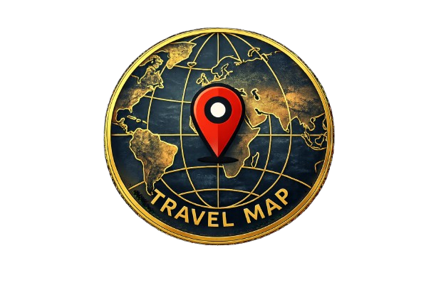 Travel Map Logo